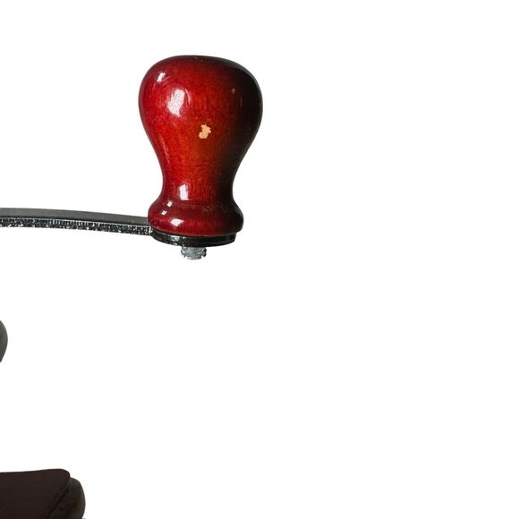 Vintage Cafe Coffee Mill Grinder with Porcelain- Floral- Fast Shipping - Picture 11 of 16